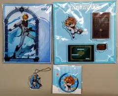 限定品】原神 スカイツリー コラボ タルタリヤ クリアファイル 缶