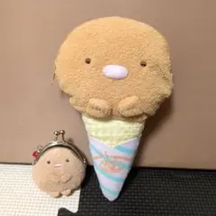 すみっコぐらし とんかつ アイス型ポーチ・がま口セット