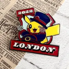 海外希少品! 】ハワイ 世界大会 ピカチュウ ポケモン金属製 ピンバッジ