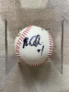 メ*6様 東京ヤクルトスワローズ　11 奥川恭伸選手　直筆サインボール メ*6様 東京ヤクルトスワローズ 11 奥川恭伸選手 直筆サインボール