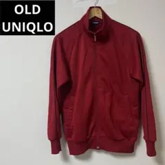 90s【OLD UNIQLO】オールドユニクロ　トラックジャケット　紺タグ　赤のサムネイル