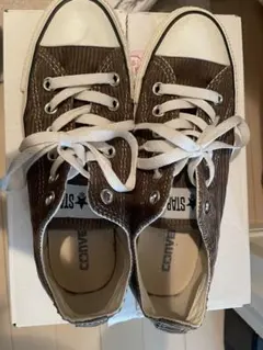 コンバース　コーデュロイオールスター　ローカットスニーカー