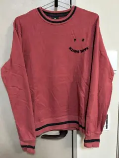 PAUL SMITH 赤 ハッピースマイル　トレーナー 長袖