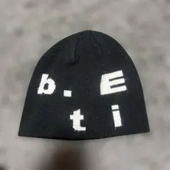 b.Eautiful ニット帽 ビーニー 黒 beautiful 韓国