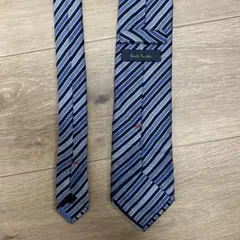 Paul Smith ネイビー ストライプ ネクタイ