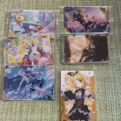 プロセカ　ウエハース　バチャシン　セット 鏡音リン・レン　MEIKO 巡音ルカ