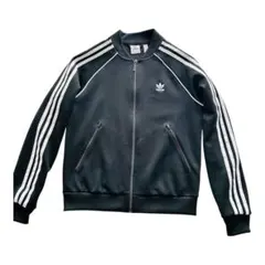 adidas originals トラックジャケット ブラック　OT(XL)