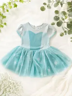 【babyGAP】ディズニー アナ雪 エルサ ワンピース 3歳(95cm相当)