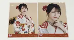 イコラブ 佐々木舞香 振袖2025 生写真 セミコン