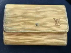 ルイヴィトン　エピ　6連キーケース　イエロー