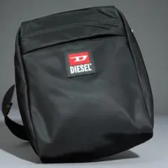 新品 DIESEL ディーゼル ショルダーバッグ 黒 ボディバッグ ロゴ