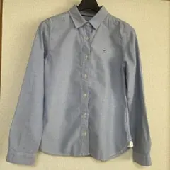 ★美品★アーノルドパーマー⛱️刺繍　長袖シャツブルー ユニセックス　Mサイズ