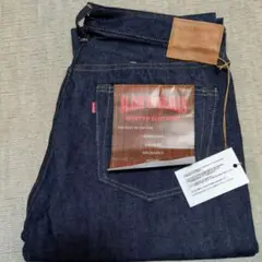 SLASH OVERALLS ストレートデニム w32