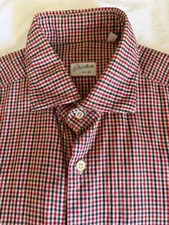 Slowear Glanshirtチェック柄 長袖シャツ