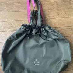 LANVIN オリーブグリーン トートバッグのサムネイル
