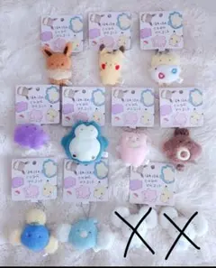 【新品未使用・未開封】ほわほわてのひらマスコット 9種類セット