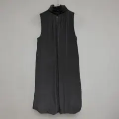 ZARA ザラ ハイネック バルーンミニワンピース チュニック グレー XS