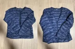 UNIQLO キルティングジャケット M 2WY仕様　ネイビー　値下げ