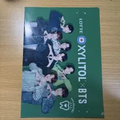 BTS クリアファイル　ロッテ　キシリトール　ガム　非売品