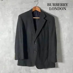 BURBERRY 2B テーラードジャケット ネイビー 日本製 三陽商会 R20