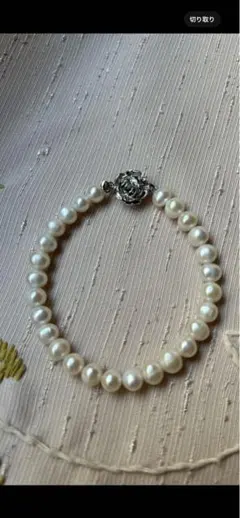 天然淡水真珠ブレス