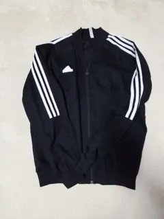 アディダス TIRO ウーブン ボンバージャケット トラックジャケット 黒