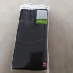 UNIQLO デニム調ブラック レギンズ 100