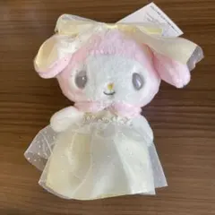 マスコットホルダー　レディマイメロディ　イエロー　マイメロ　サンリオ タグ付き