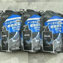 AXE アックス フレグランス ボディソープ ブラック クールマリン 詰替 3袋のサムネイル