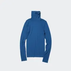 ヒートテックシームレスリブタートルネック