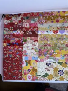 和柄生地 はぎれセット暖色系　45枚(10×17)