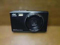4K デジカメ 4400万画素 32GB KIOXIA製SDカード付 ブラック