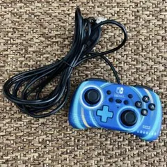 Nintendo Switch コントローラー ホリパッドミニ サイクロンブルー
