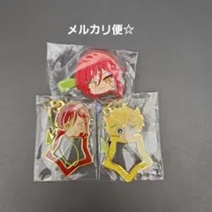 あんスタ カプセルトイ 逆先夏目 春川宙 キーホルダー&前髪クリップ 3個セット