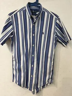 Ralph Lauren Custom Fit 半袖シャツ ストライプ Sのサムネイル