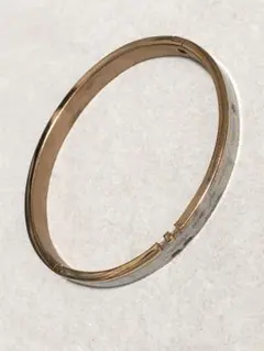 バングル ピンクゴールド シルバー