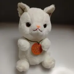 レトロ モンスイユ ぬいぐるみ 猫 ネコ ねこ 白猫 MON SEUIL - メルカリ