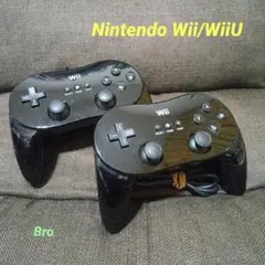 Nintendo Wii WiiU用 クラシック コントローラー PRO セット