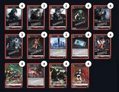 アークナイツ 龍門デッキ パーツ有り