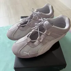 25年製 PUMA プーマ スピードキャット プレミアム 23.5 薄ベージュ系 