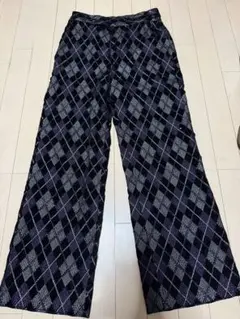 Needles アーガイル柄 パンツ XSのサムネイル