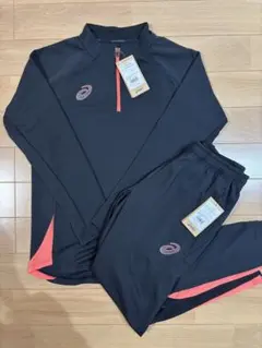ASICS ジャージ上下セット トレーニングウェア