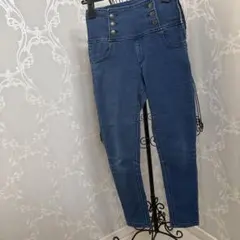 スキニーデニム Lサイズ デニムブルー