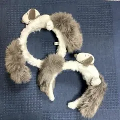 ❷ユニバ　USJ スヌーピー カチューシャ 2個セット　コスプレ