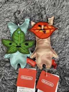 ゼルダの伝説 コログ マスコット ぬいぐるみ キーホルダー 2種セット