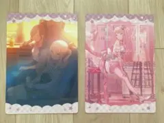 暁山瑞希 下敷き 2点セット