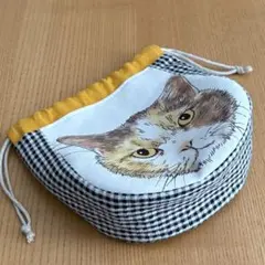 猫きんちゃく【A】　ハンドメイド