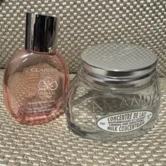 クラランスフィックスメイクアップ　ロクシタンADミルクコンセントレート　空瓶容器