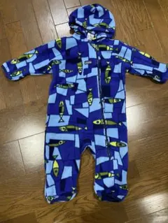 Patagonia ロンパース サロペット S 美品 パタゴニア オーガニックコットン ロンパース サロペット