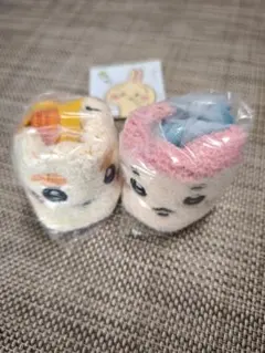 ちいかわ　もこもこポーチ2　シーサー・古本屋♡
